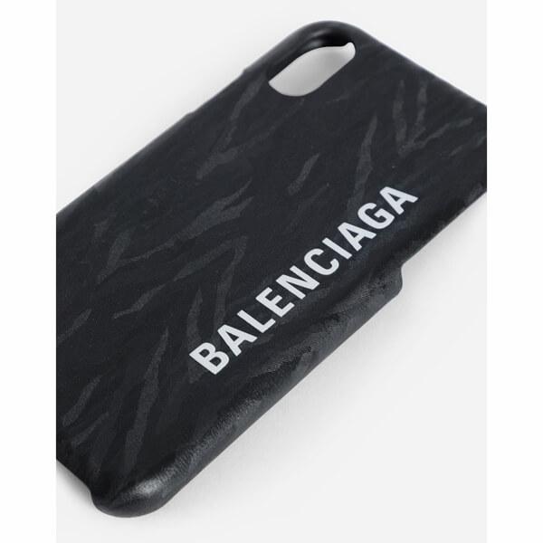 【BALENCIAGA】★バレンシアガ  iPhoneケース コピー 新作☆超入手困難◆ロゴ iPhone X/XS ケース◆5858280K1X0